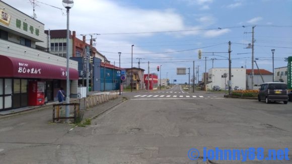 長万部駅からかなや本店への行き方