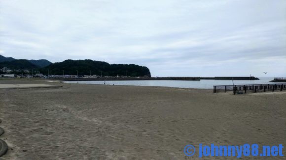 豊浦海浜公園砂浜