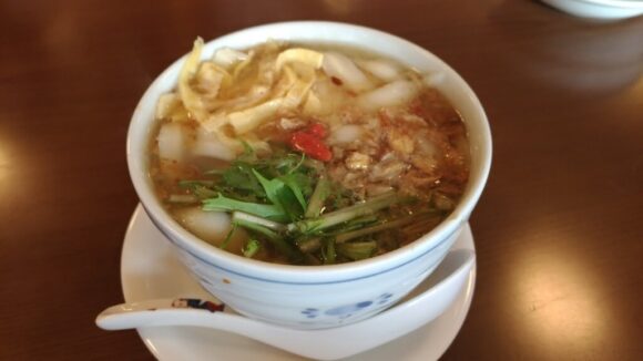 玉林酒家（札幌東区）おすすめ②刀削とろみ麺