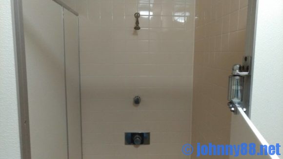 オートリゾート苫小牧アルテンのシャワー室