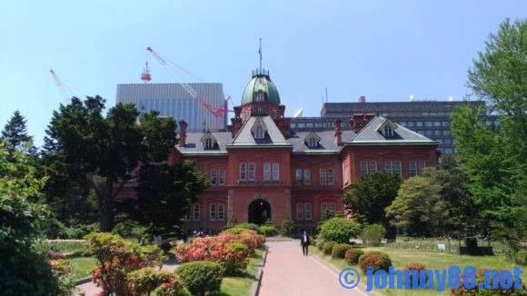 札幌夜景おすすめ人気スポット⑧北海道庁旧本庁舎（赤れんが庁舎）