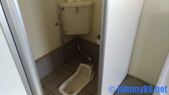 旭川市21世紀の森キャンプ場ファミリーゾーンのトイレ