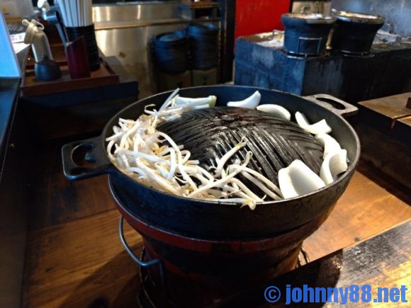 ジンギスカン十鉄の焼き野菜