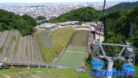 大倉山ジャンプ競技場リフト