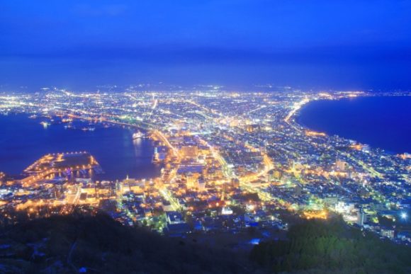 函館山から見る夜景