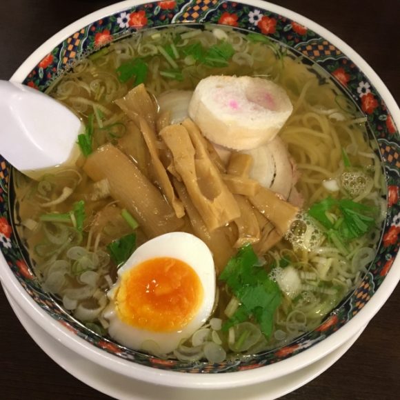 函館グルメおすすめ人気「塩ラーメン」