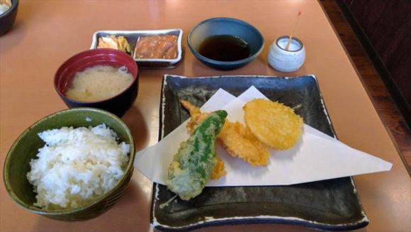 天ぷら徳家の定食
