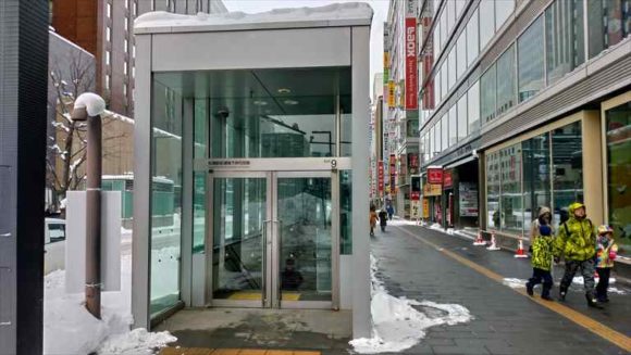 札幌駅前通り地下歩行空間9番出口