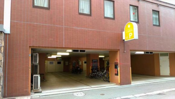 プレミアホテル-CABIN-札幌の駐車場