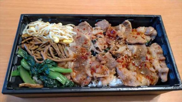 Wolt（ウォルト）札幌おすすめ店⑰牛角（焼肉弁当）