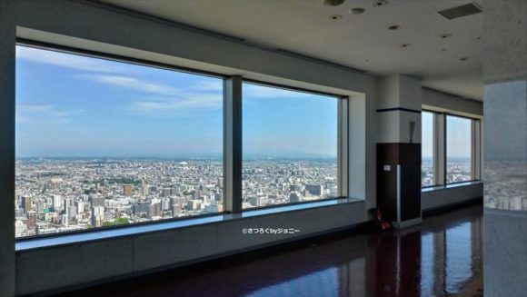 札幌観光スポットおすすめ人気⑤JRタワー展望室 T38