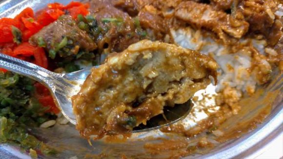 インデアンカレーおすすめ⑦ハンバーグカレー