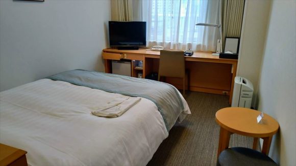 リッチモンドホテル札幌駅前の客室（禁煙プレミアシングルルーム）