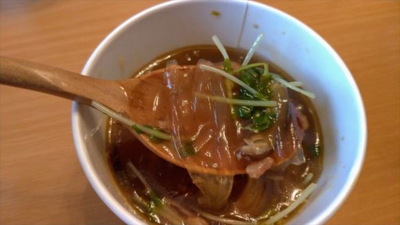 スープストック（Soup Stock Tokyo）札幌おすすめ①鶏つくねと春雨の黒酢煮込みスープ