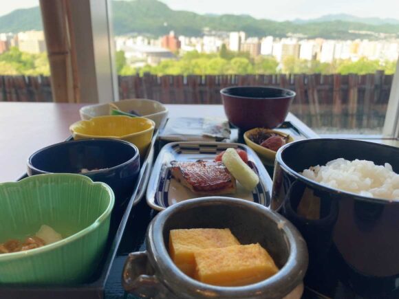 札幌パークホテルおすすめ朝食「なだ万雅殿の和定食」