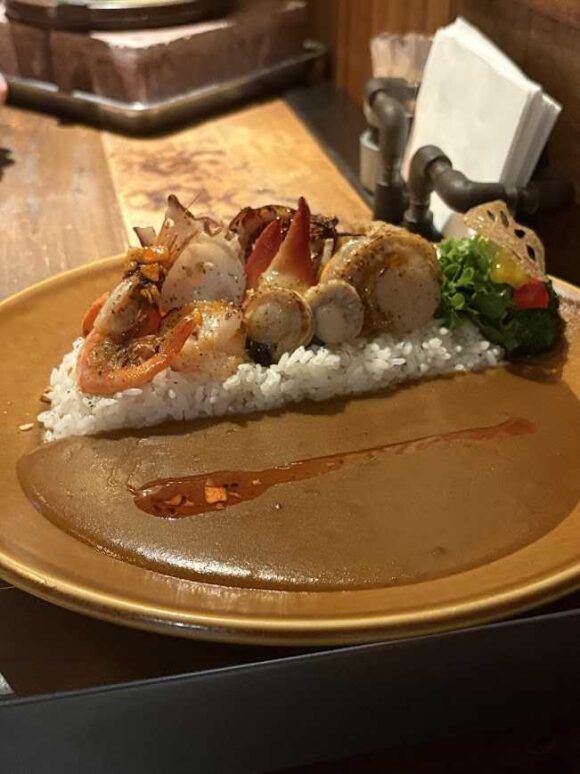 円山教授のハマカレー