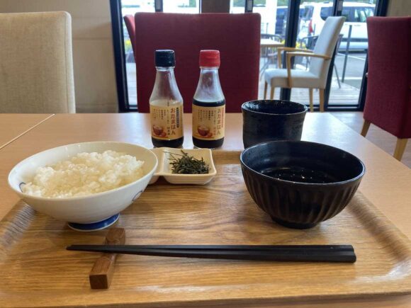 コッコテラス カフェおすすめ③卵かけご飯（数量限定）