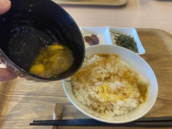 コッコテラス カフェおすすめ③卵かけご飯（数量限定）