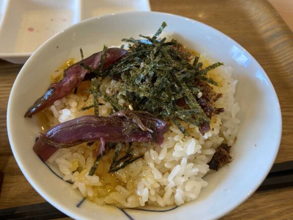 コッコテラス カフェおすすめ③卵かけご飯（数量限定）