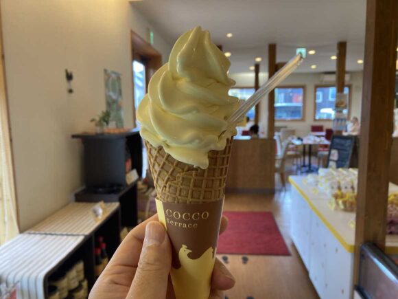 コッコテラス（札幌清田区）おすすめ「たまごソフト」