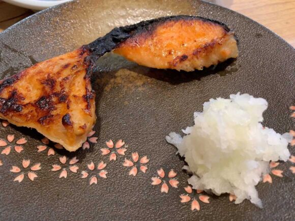 四季 武むら（札幌北区）おすすめランチ③鮭カマ西京漬け