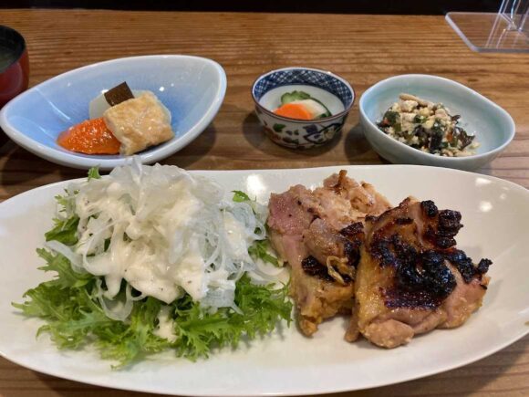 四季 武むら（札幌北区）おすすめランチ④鶏もも味噌漬け