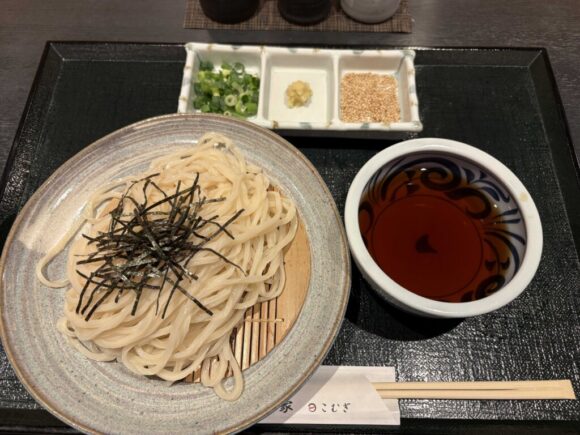 うどん家 こむぎ（札幌西区）おすすめ②かしわ天ざる