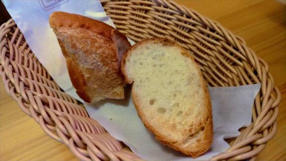 コメダ珈琲のフランスパン