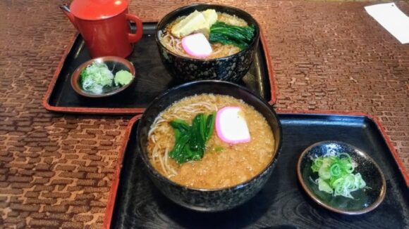 緑寿庵（札幌東区）おすすめ②だましそば（温）