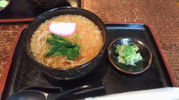 緑寿庵（札幌東区）おすすめ②だましそば（温）