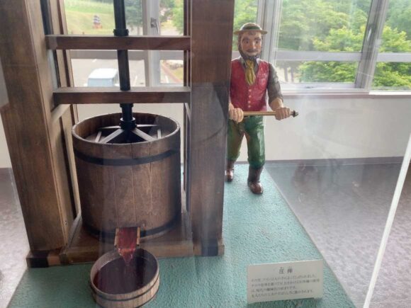 富良野ワイン工場のからくり人形