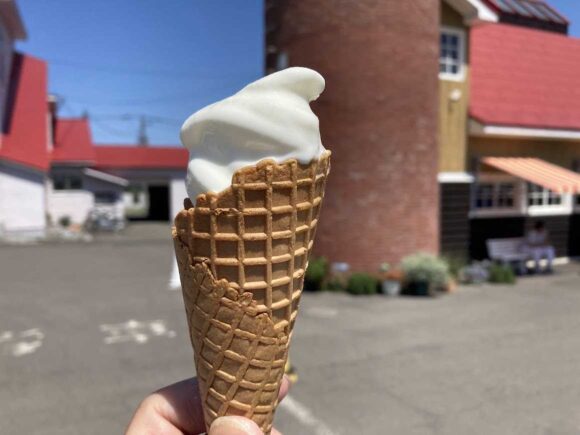 八紘学園 農産物直売所おすすめ①ツキサップソフトクリーム