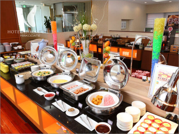 ホテル法華クラブ函館の朝食ブッフェ