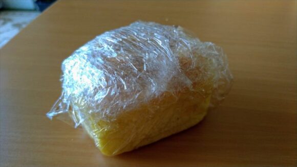 冷凍保存したコーンパン