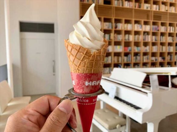 北菓楼 新千歳空港店おすすめ人気④ソフトクリーム