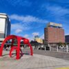 駅から見たラジェンドステイ函館駅前