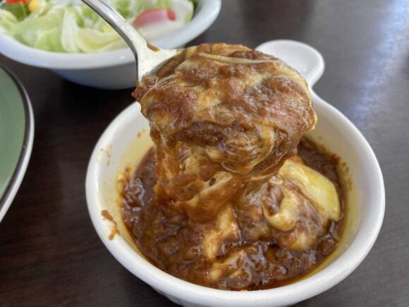 クロックおすすめ④チーズカレー/チーズトッピング