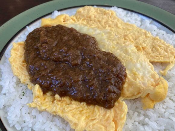 クロックおすすめ⑤チーズオムレツカレー