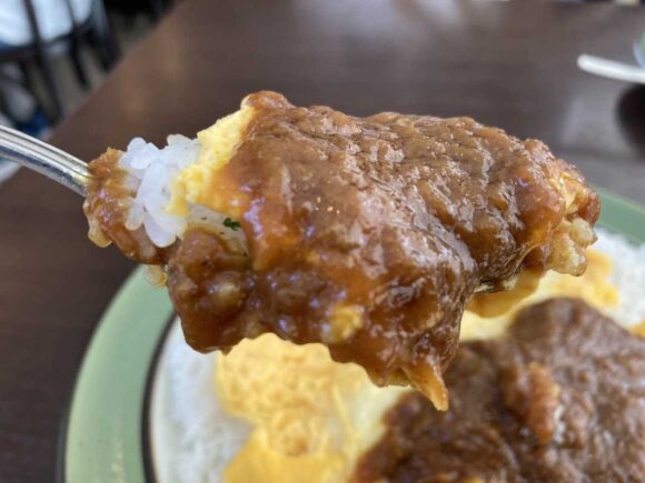クロックおすすめ⑤チーズオムレツカレー