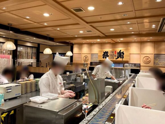 回転寿司 函太郎 新千歳空港店（国内線ターミナル3階）のメニューや人気ランキング