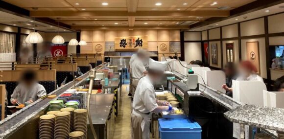 回転寿司 函太郎 新千歳空港店（国内線ターミナル3階）のメニューや人気ランキング