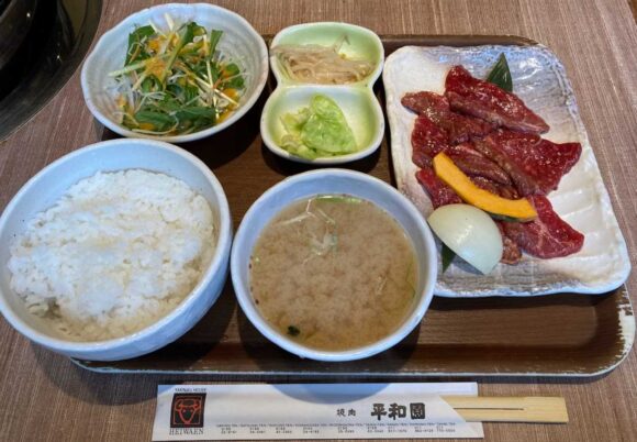 焼肉 平和園（札幌）おすすめジンギスカンランチ