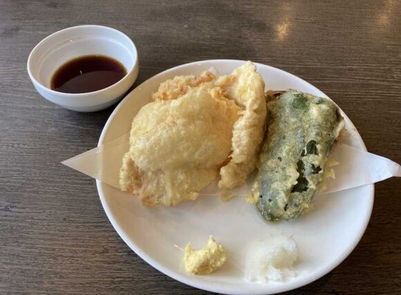 板そば なみ喜 本店おすすめ②鳥天ざる