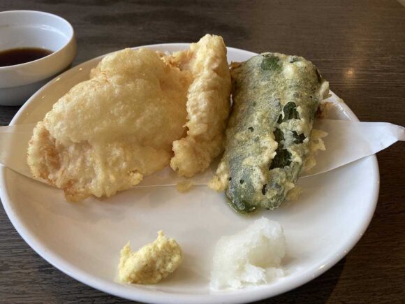 板そば なみ喜 本店おすすめ②鳥天ざる