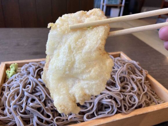 板そば なみ喜 本店おすすめ②鳥天ざる