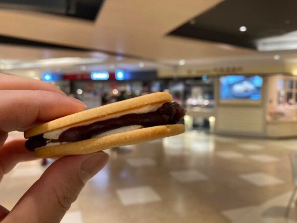 きのとや（新千歳空港）おすすめ人気⑥焼きたてクッキーサンド餡バター