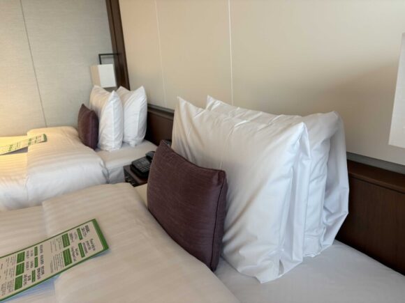 京王プラザホテル札幌の客室レビュー(プレミアツイン)