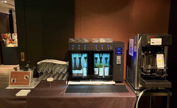 京王プラザホテル札幌のクラブラウンジ(アルコールが提供される17時~21時)