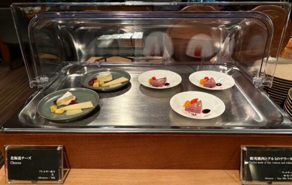 京王プラザホテル札幌のクラブラウンジ(アルコールが提供される17時~21時)