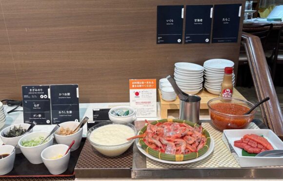 プレミアホテルキャビン札幌おすすめ朝食ブッフェバイキング